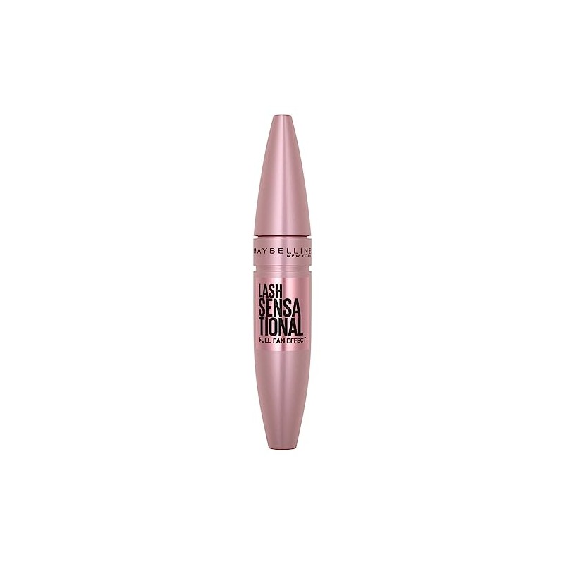 Maybelline Lash Sensational Washable Mascara, Blackest Black, 0.32 fl. oz.