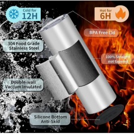 20oz Stainless Steel Tumbler  & Straw Gift For Dad -Generic Scenery Large Dad