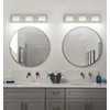 Joossnwell Brushed Nickel Vanity Lights for Bathroom Light Fixtures (3-Light,