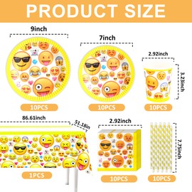 Jiahuade Party Tableware Set, Theme Party Tableware, Party Birthday Decoration