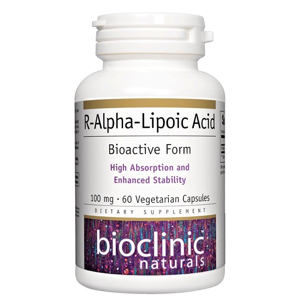 Bioclinic Naturals R-Alpha-Lipoic Acid 100Mg 60 Vcaps
