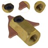 Ronyme Spots Welding Tip Detachable Triangle Piece Spots Welding Sliding