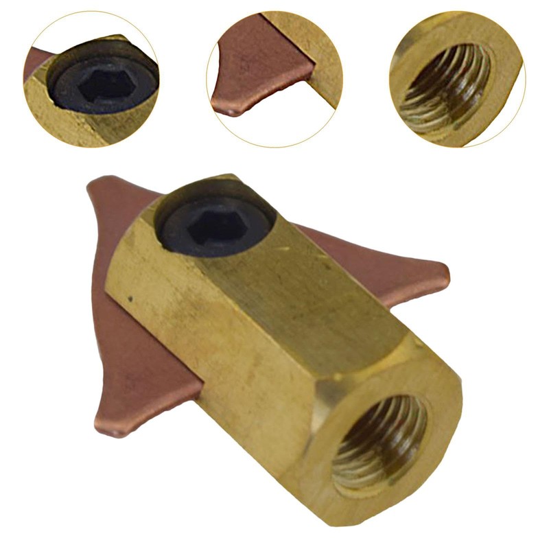 Ronyme Spots Welding Tip Detachable Triangle Piece Spots Welding Sliding