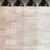 Vamos Tile 4-Piece Glossy Wooden Marble Grain Peel and Stick