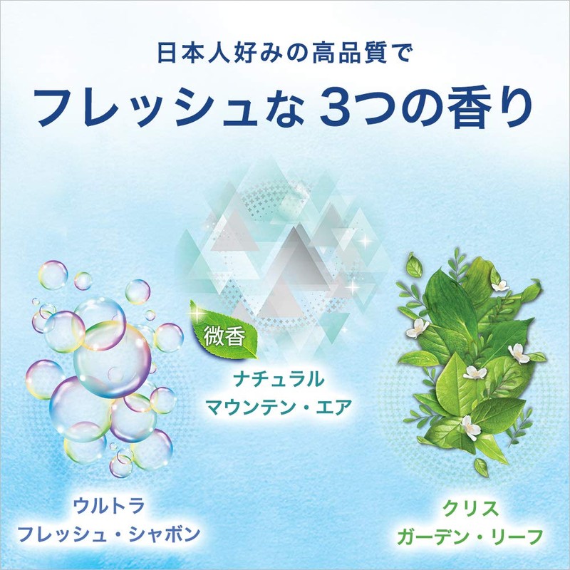 Febreze Deodorizing Air Freshener + Antibacterial Toilet Ultra Fresh Shabon