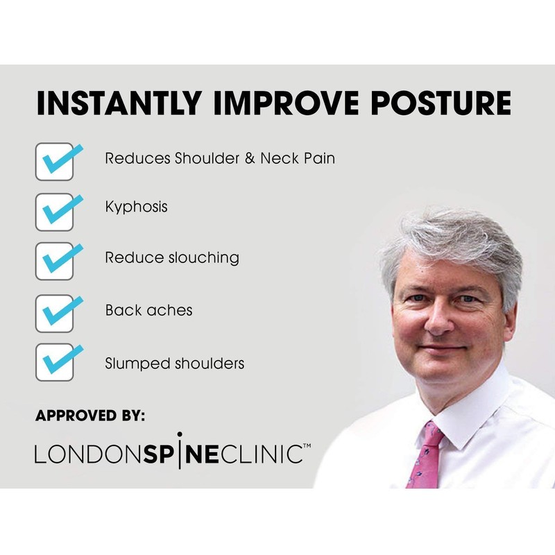 BACK Posture Corrector for Women & Men–London Spine Clinic |
