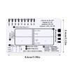 1Pc ECG 7 Step Ruler, ECG 7 Step Ruler for