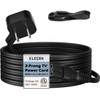 Elecan 45 Degree Flat Plug Polarized Replacement Vizio TV Power
