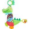 small foot 11423 Plush Crocodile Rattle Toddler Toy Educational Toy
