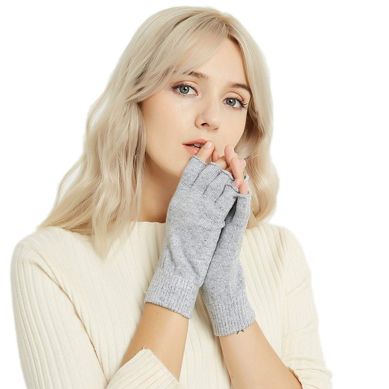 Novawo Warm Cashmere Wool and Virgin Wool Elastic Gloves Unisex