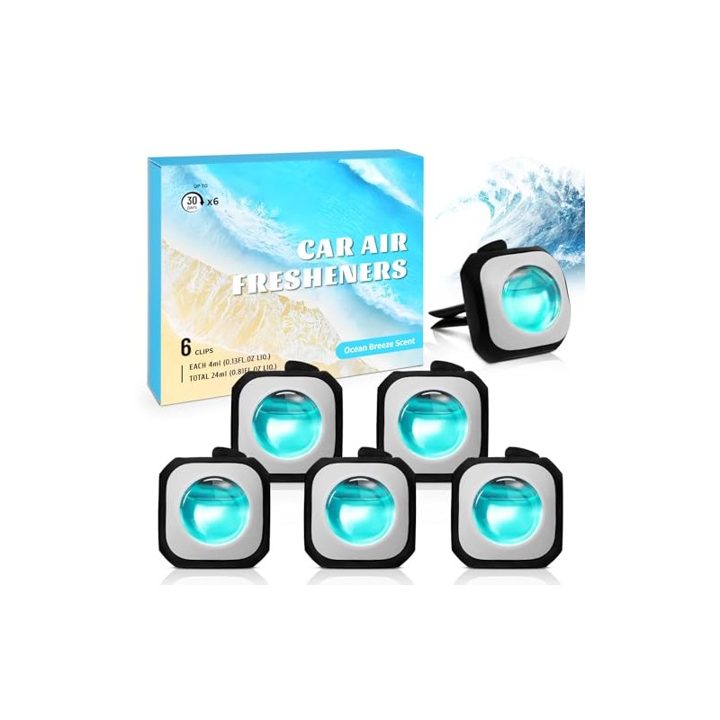 SCENTORINI Car Air Freshener, Car Air Freshener Vent Clips, Long