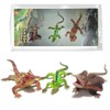 Reptile World Cutie Lizard 3P / Flexible and durable TPR