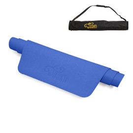 Shanti Diamond Series Yoga Mat 4m with Nylon Bag, Premium Quality, Practical design, Yoga, Pilates, Stretching, Meditation, Exercise, Home practice and more (Midnight Blue)