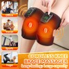 Cordless Heated Knee Massager, 2PC Heating Shoulder Support Brace Wrap
