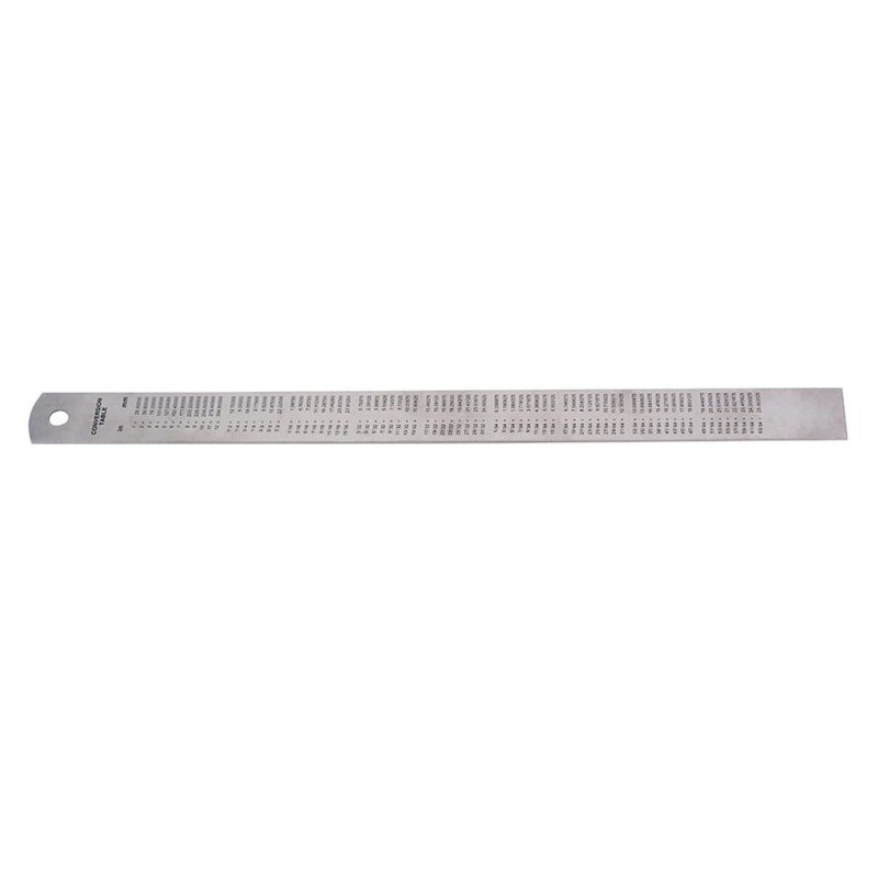 Operitacx Double Sided Metal Ruler Stainless Steel for Sewing Metric