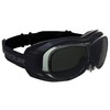 Bikershades Motorcycle Goggles Over Eye Glasses with Polycarbonate Safety Clear
