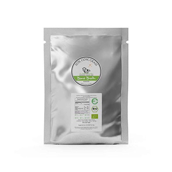 Bone Broth Powder - Pure Protein Organics 5lb refill