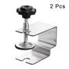 sourcing map Drawer Front Installation Clamps, Stainless Steel Cabinet Jig