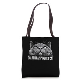 California Spangled Cat Cat Lover Spangle Kitten Cat Themed Tote Bag