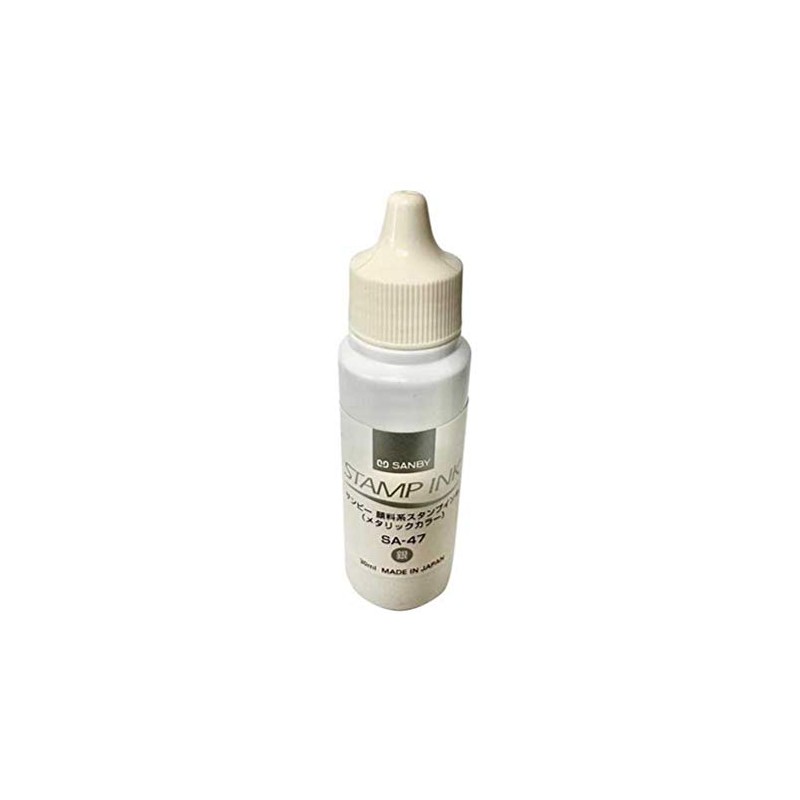 Sanby SA-47 Pigment Based Stamp Base Refill Ink, 1.0 fl