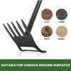 Hoe Garden Tool, 2 in 1 Heavy Duty Gardening Tools,