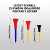 FINGER TEN Golf Tees Plastic Tee 50 Count 83 mm