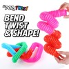 Milaloko 4 Pieces Colourful Stretch XL Pop Tubes Sensory Fidget