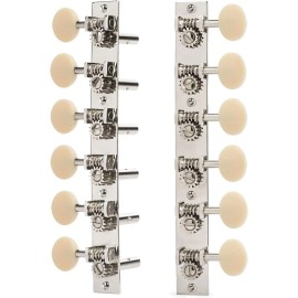 Stewmac Golden Age Restoration Tuners for 12-String Slotted Peghead Guitar, Bright...