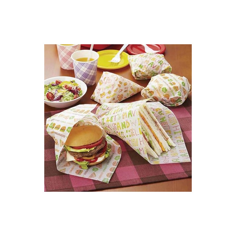 Torne P-3601 Hamburger & Sandwich Sheets, Just Wrap, Cute, Prevents