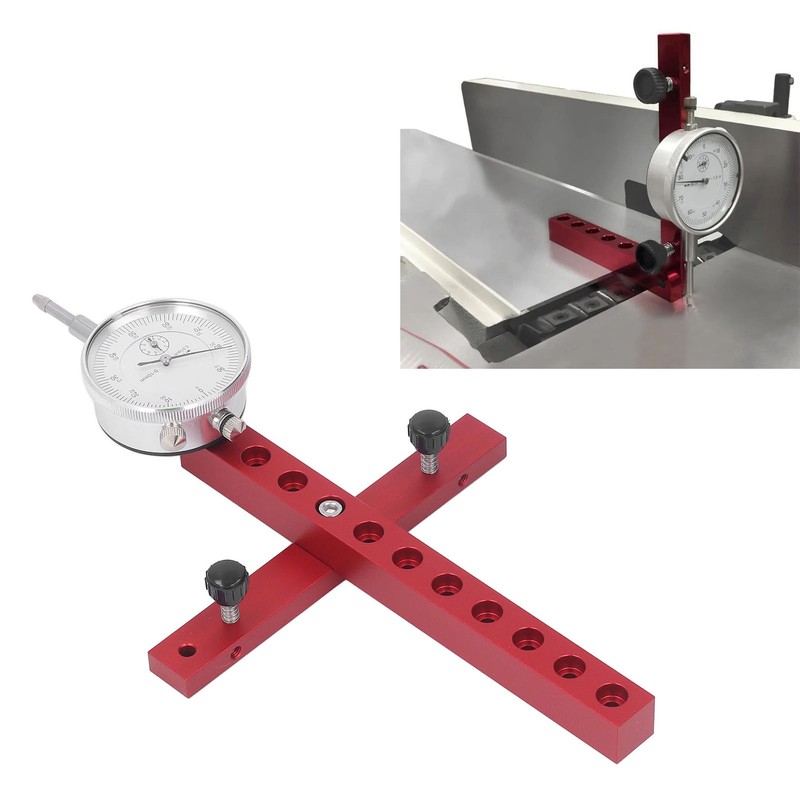 Table Saw Dial Indicator Aligning Calibrating Machinery Gauge Work Shop