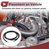 HEROFFIX 1 Pcs 3/16" Fuel Line Hose 8ft Vacuum Hose