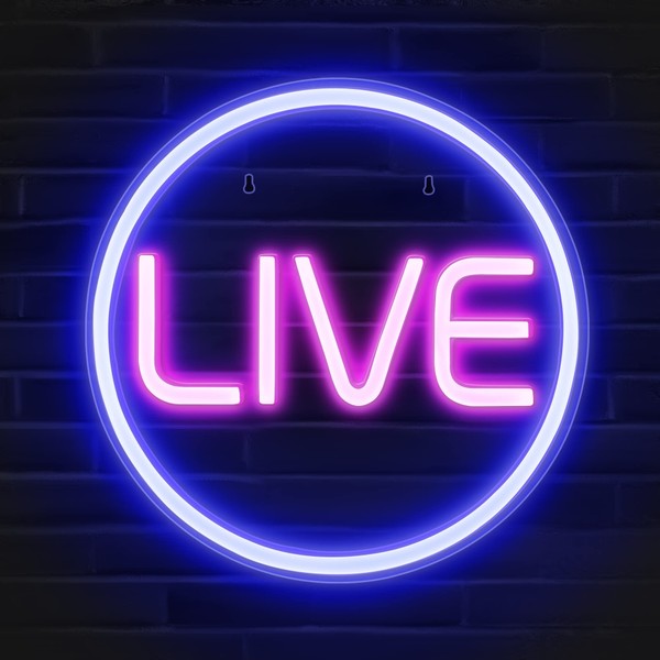Lumoonosity Lumoonosity LED Neon Signs - Live On Air Light