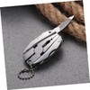 KONTONTY Sturdy Stainless Steel Mini Pliers for Cutting Multi-use Folding