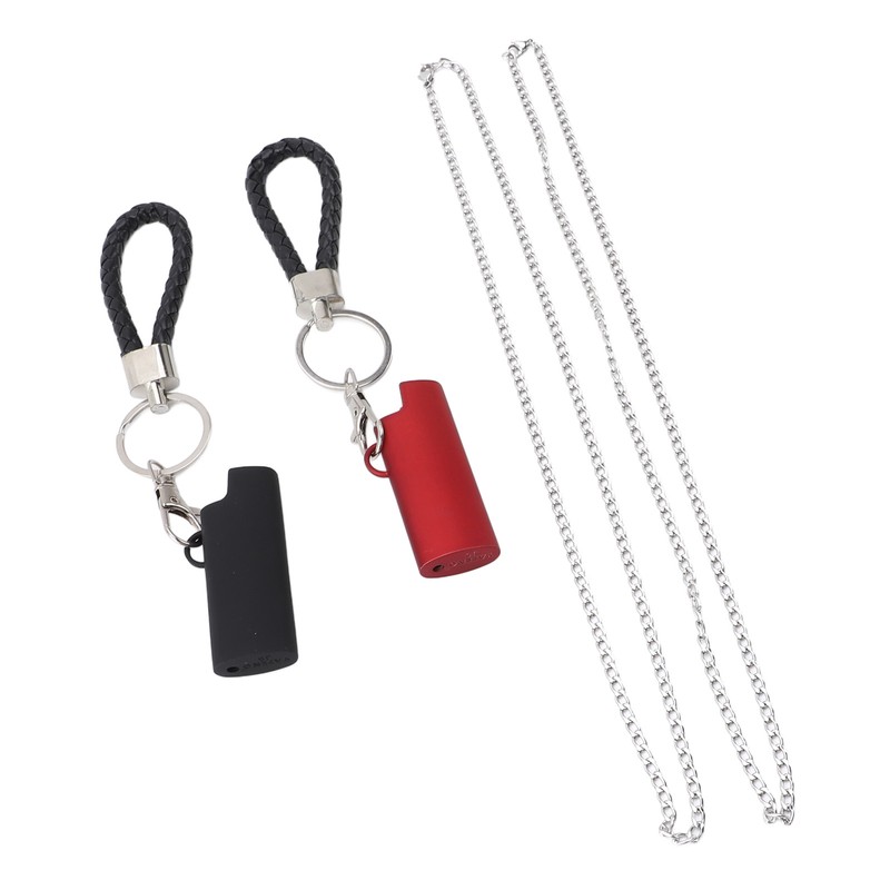 2 Set Spring Clip Keychain Aluminum Alloy Key Ring Key