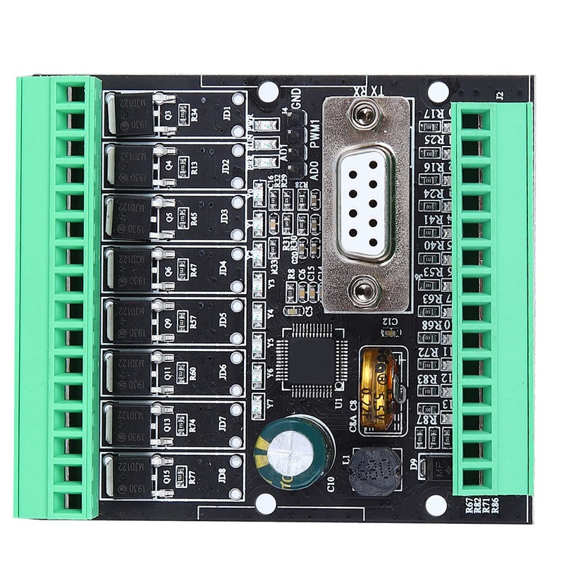 PLC Industrial Control Board FX1N/2N‑6MR/T/10/14/20MR/T WS2N‑20MT‑232‑S(C)