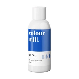 Colour Mill Food Colouring Royal 100ml - Next Generation Oil Based Food Colouring for Baking, Decorating, Icing and Cooking Food Dye DIY Slime and Crafts 100ml