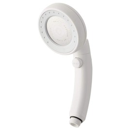 SANEI Rainy Move PS383-80XA-HB4 Water Saving Approximately 45% Adjustable Angle Wide Shower with Stop Function