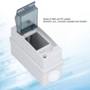 Electrical Boxes IP65 Waterproof Distribution Protection Box with Transparent Cover,