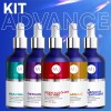 Kit Facial Advance Con 5 Sueros A. hialurnico, Retinol, Vitamina