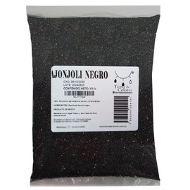 Tierra de Colores - Ajonjoli Negro O Sesamo Entero 250Gr Semilla De Primera