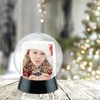 Neil Enterprises Inc. Sphere 2-Photo Snow Globe with Black Base