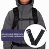 Heavy Duty Adjustable Backpack Chest Strap with Quick Release Buckle