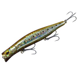 momo Lure, Sea Bass, Kagemusha, Kagemusha, 124F, Plus, 0.8 oz (22 g), BKK High-Grade Hook, Floating (Shadow Sardine)