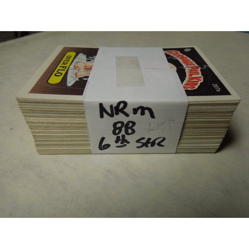 1986 Garbage Pail Kids cards series 6 complete set