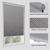 Tonature No Drill Cellular Shades for Indoor Windows, Thermal Insulating