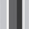 Stripe Wallpaper Bold Charcoal Grey Black White Silver Luxury Modern
