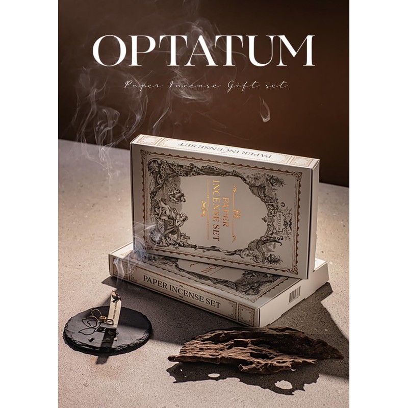 OPTATUM Paper Incense Paper Incense (Woody&peach)