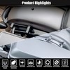 Motorcycle Sissy Bar Luggage Racks Docking Hardware Point Cover Kit