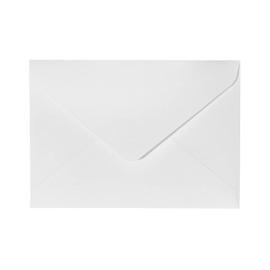 Noa Home Deco Umschläge 100 Stück DIN C6,11,4 x 16,2 cm,130 g/m² Briefumschläge Kuvert Briefkuvert Briefhülle Grußkarten Einladung Geburtstagskarten Nassklebung Spitzklappe Umschläge（Reines Weiß）