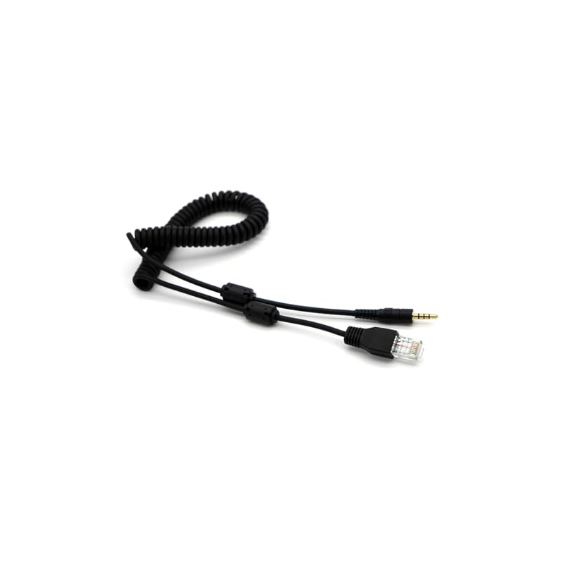 Digirig Cable for Anytone AT-D578 (Coiled Without CAT Control)